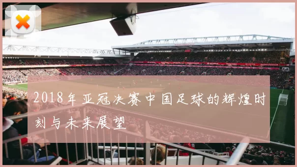 2018年亚冠决赛中国足球的辉煌时刻与未来展望